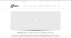 Desktop Screenshot of castinox.net