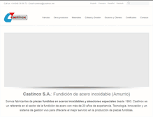 Tablet Screenshot of castinox.net